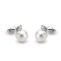 Pendientes Lux Gioielli Mujer in Oro blanco Perla ORLK0136I;010;BI - ORLK0136I;010;BI